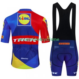 Tenue Maillot + Cuissard à Bretelles Trek Lidl 2024